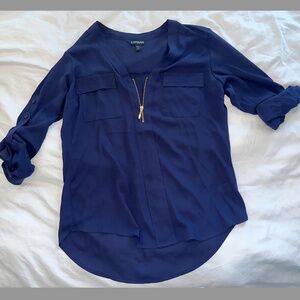 Express navy top, size s, great condition